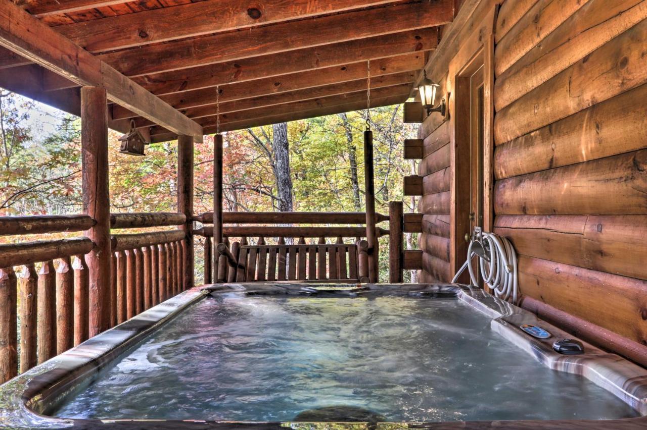 Cozy Log Cabin 7 Mi to Gatlinburg&Pigeon Forge! Sevierville Zewnętrze zdjęcie