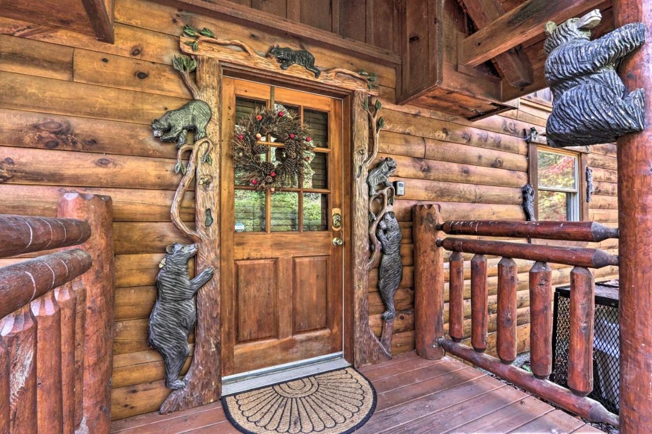 Cozy Log Cabin 7 Mi to Gatlinburg&Pigeon Forge! Sevierville Zewnętrze zdjęcie
